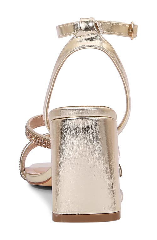 BERNESS BERNESS LILIA RHINESTONE ANKLE STRAP SANDAL