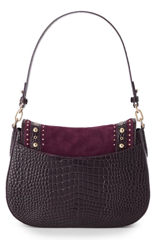 Brahmin Kristin Shoulder Bag In Burgundy