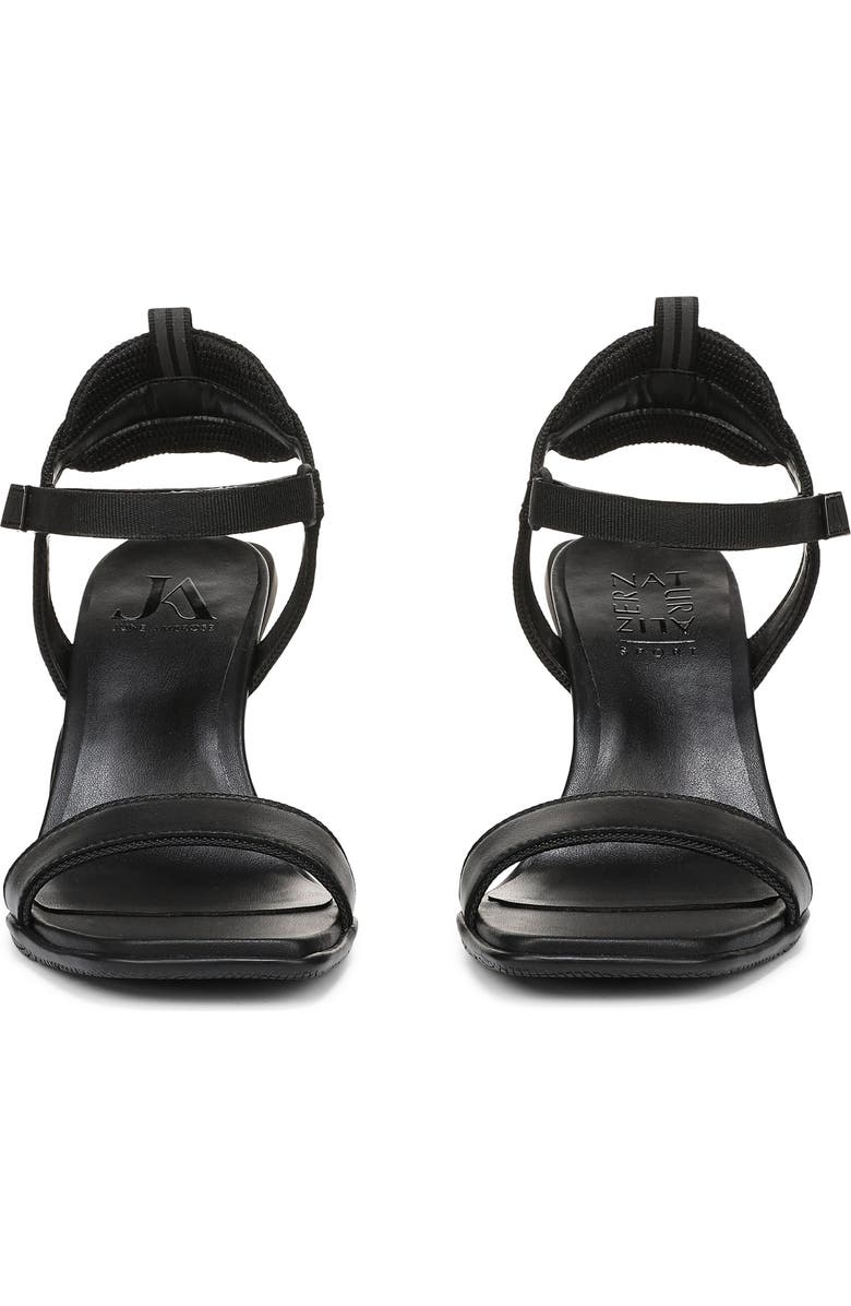 Naturalizer x June Ambrose Nova Sandal, Alternate, color, Black