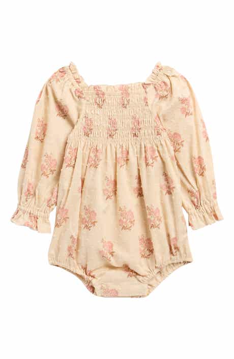 Autumn Floral Cotton Romper