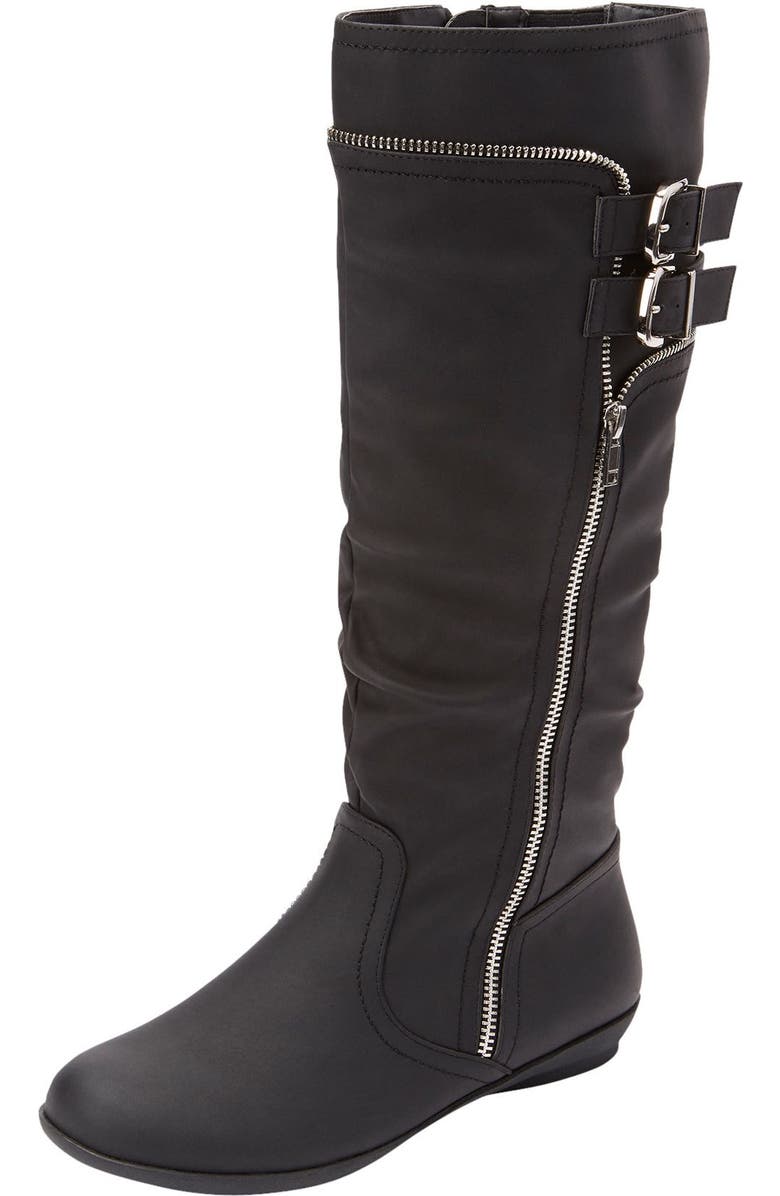 Comfortview The Pasha Wide-Calf Boot, Main, color, Black