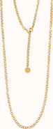 Joiana Jewelry Long Rolo Chain Necklace