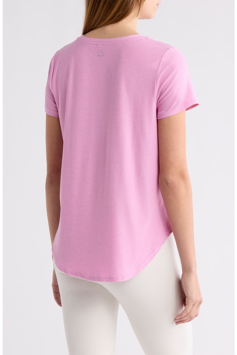 On the Down Low T-Shirt, Alternate, color, PINK HAZE HEATHER