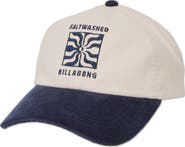 Billabong Embroidered Cotton Twill Baseball Cap