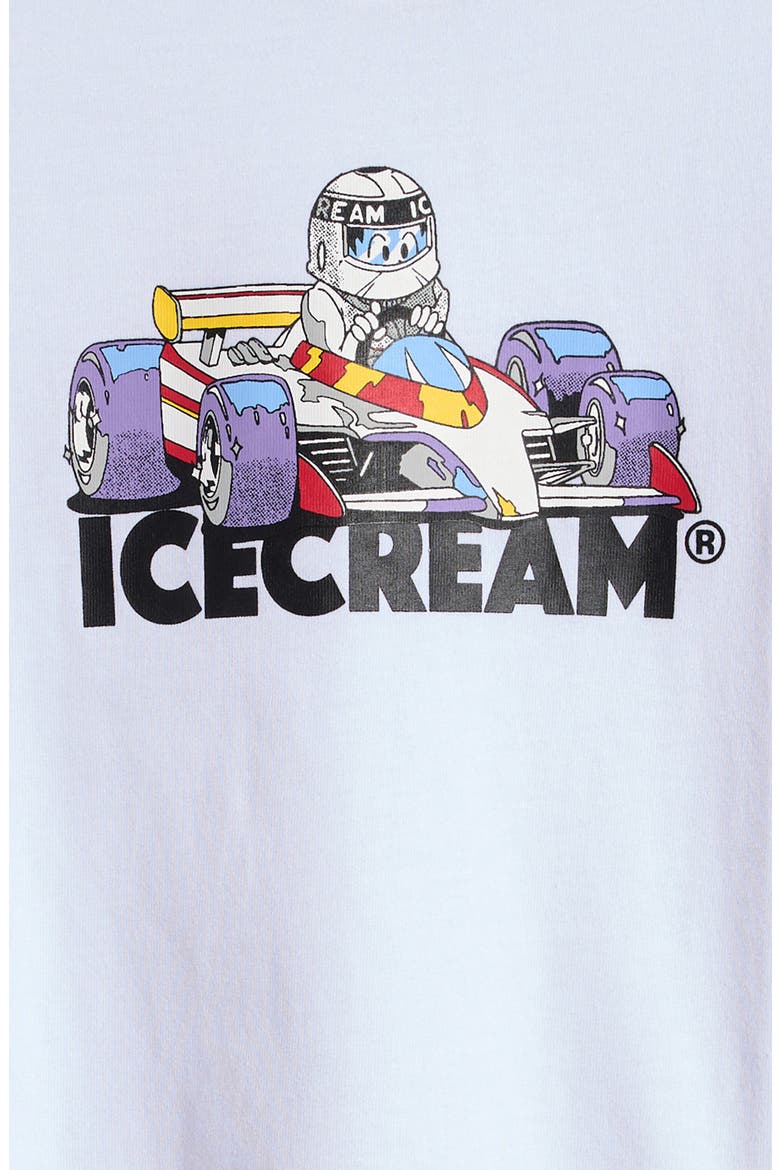 Kids' Kart Cotton Graphic T-Shirt, Alternate, color, WHITE