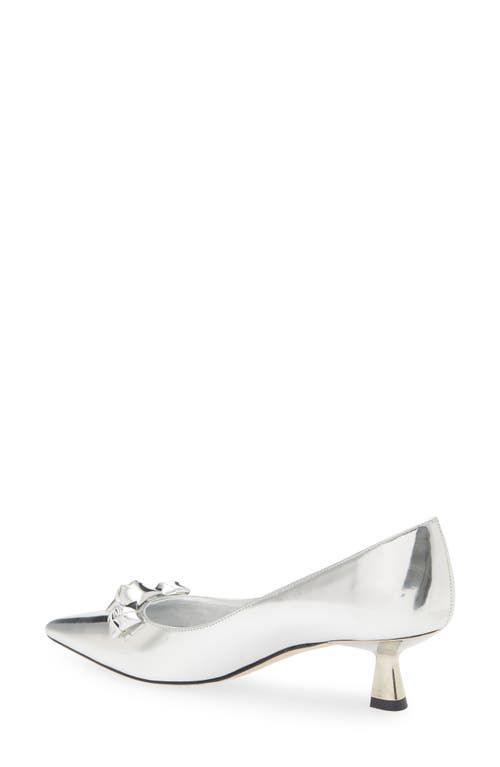 Stuart Weitzman Rosie 50 Pump In Silver