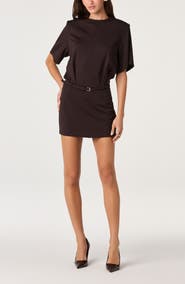 ASTR the Label Carlreca Belted Minidress