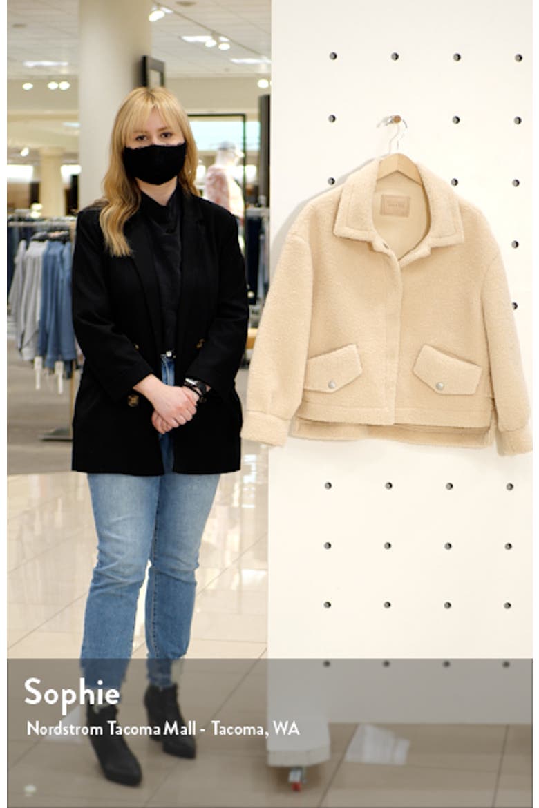 Bonded Faux Shearling Jacket video