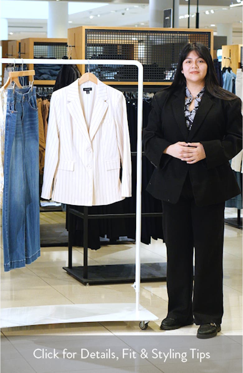 Pinstripe Blazer, sales video thumbnail