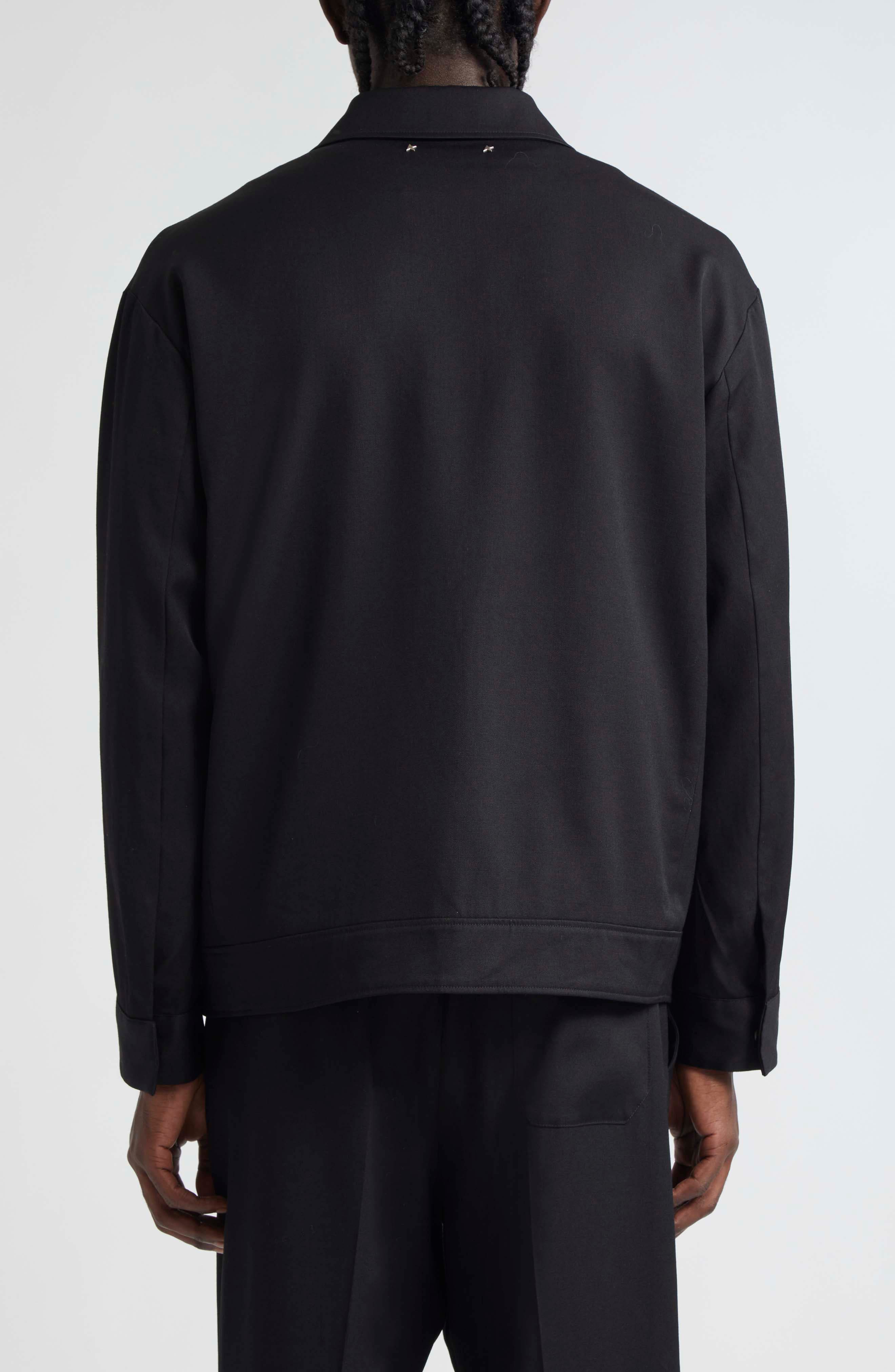 Luther Wool Gabardine Coach's Jacket (Men) | Nordstrom