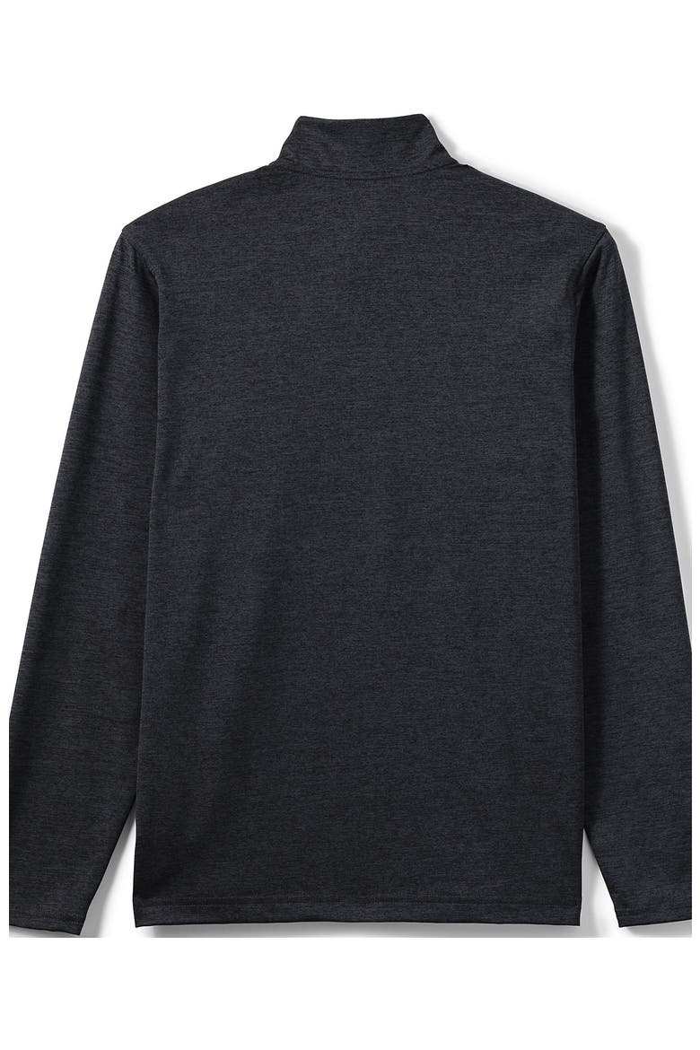 Unisex Rapid Dry Space Dye Quarter Zip Pullover Shirt, Alternate, color, Black Space Dye
