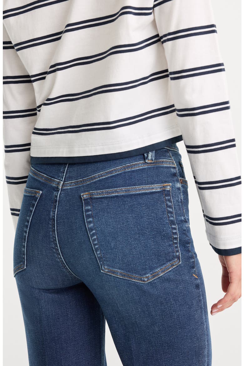 Good True Straight Leg Jeans, Alternate, color, INDIGO1230
