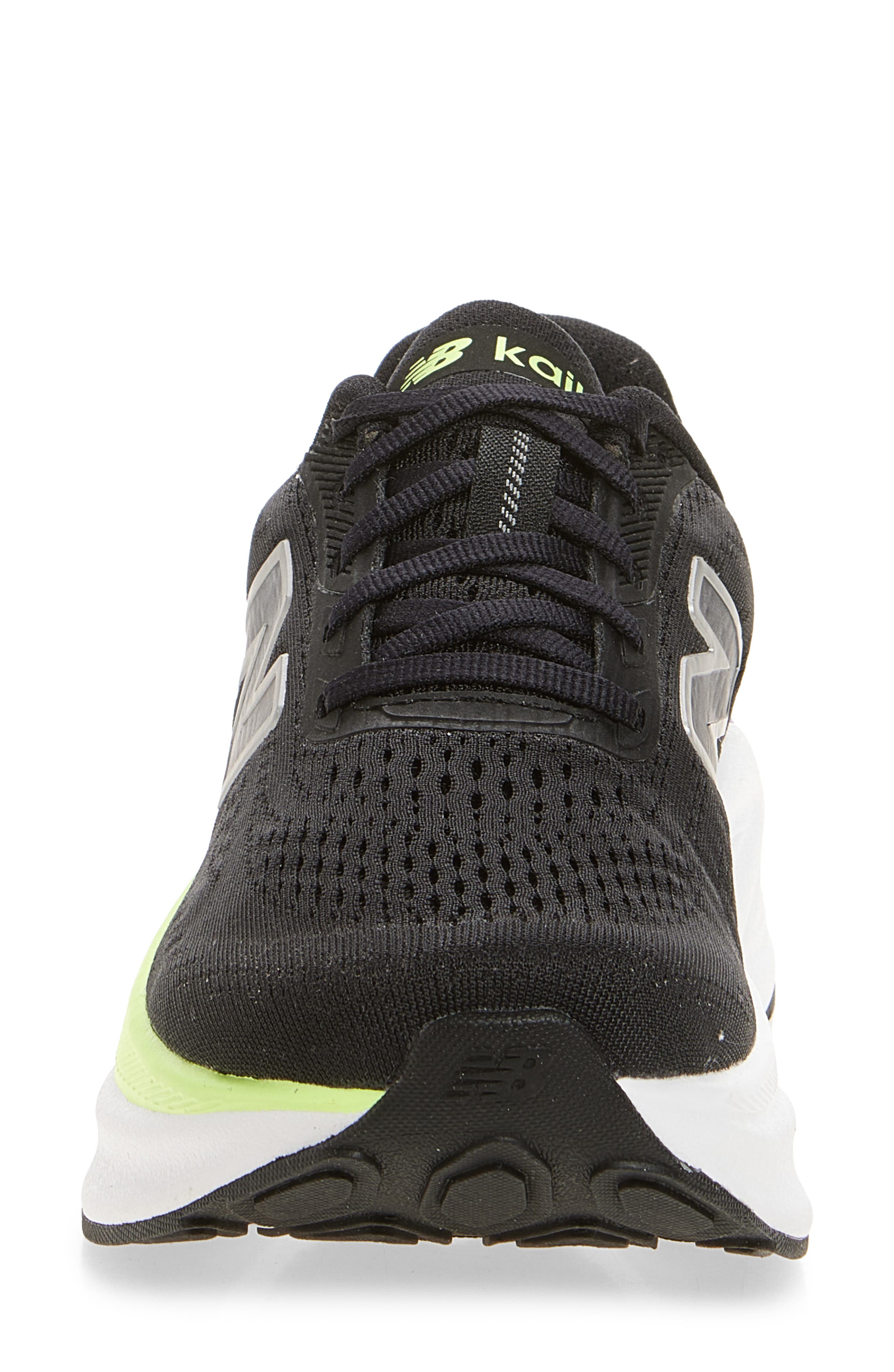 New Balance Kaiha 2 Road Running Shoe, Alternate, color, Black/ Light Silver Metallic