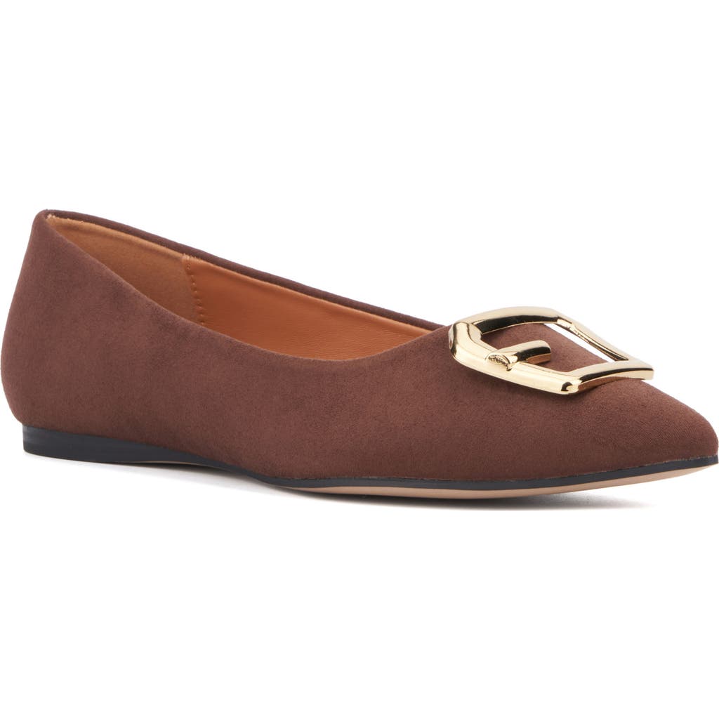 TORGEIS TORGEIS HARTWELL POINTED TOE FLAT