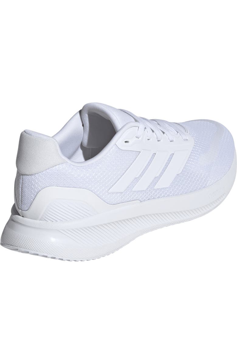 adidas Run Falcon 5 Running Shoe, Alternate, color, White/White/White