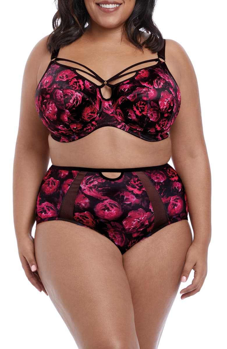 Elomi Soraya Underwire Plunge Bra, Alternate, color, 