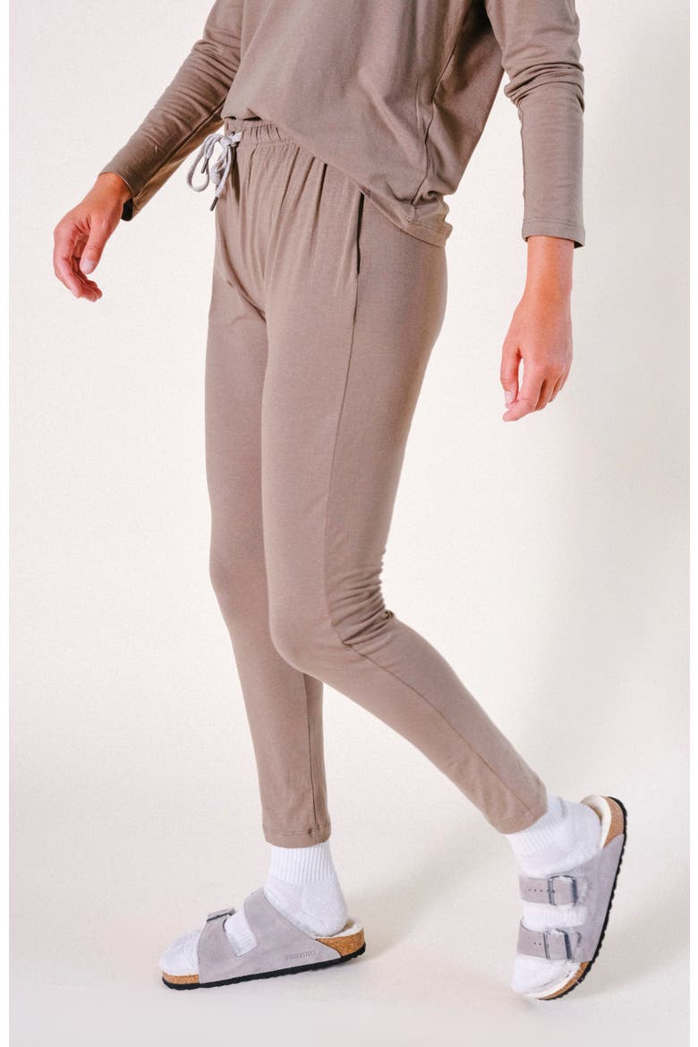 Plus Toni PJ Pant, Alternate, color, Olive