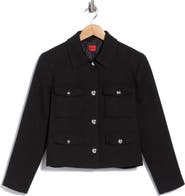 BOSS Alayna Cotton Blend Jacket