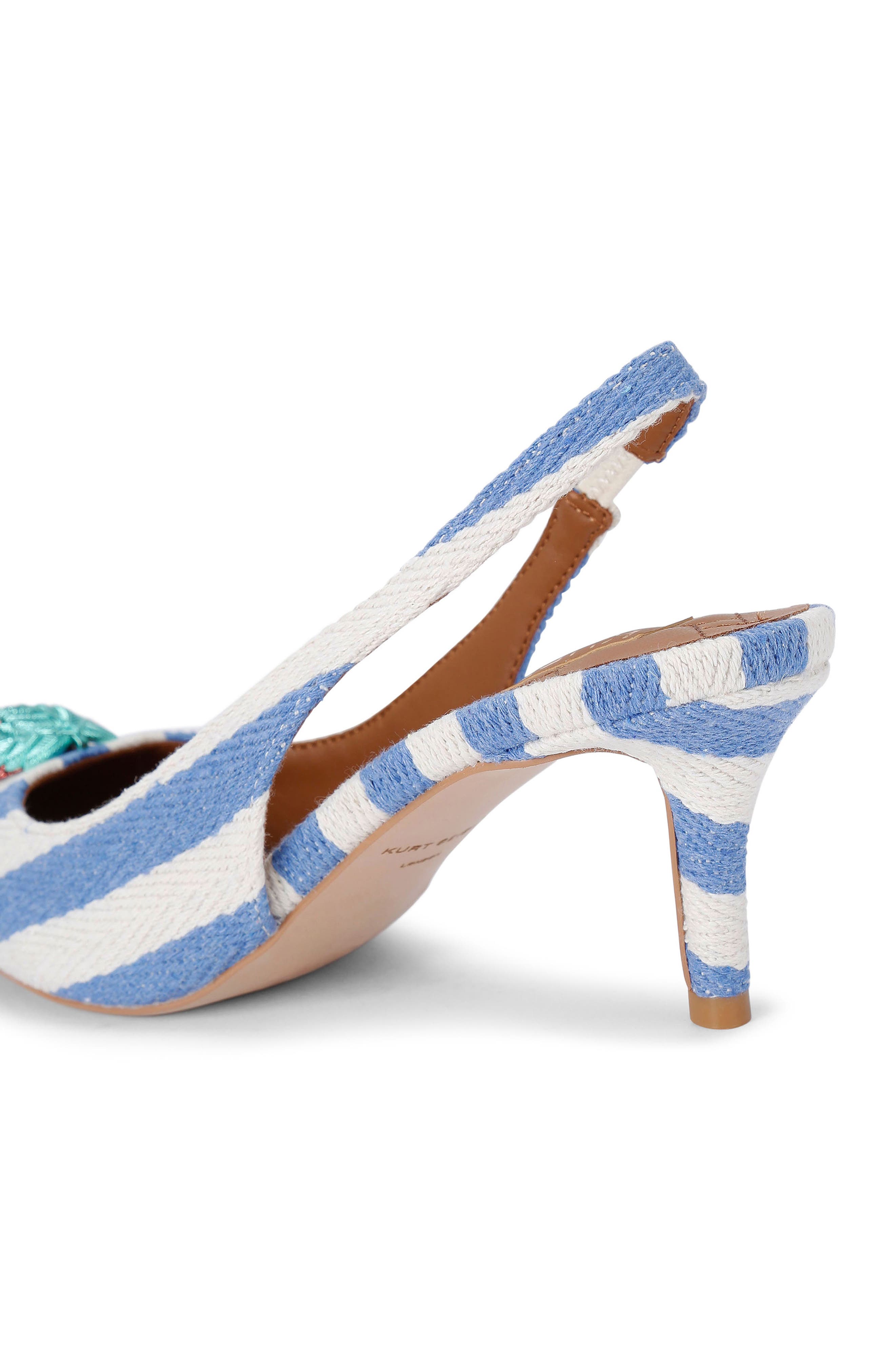 Kurt Geiger London Belgravia Slingback Pointed Toe Pump, Alternate, color, 