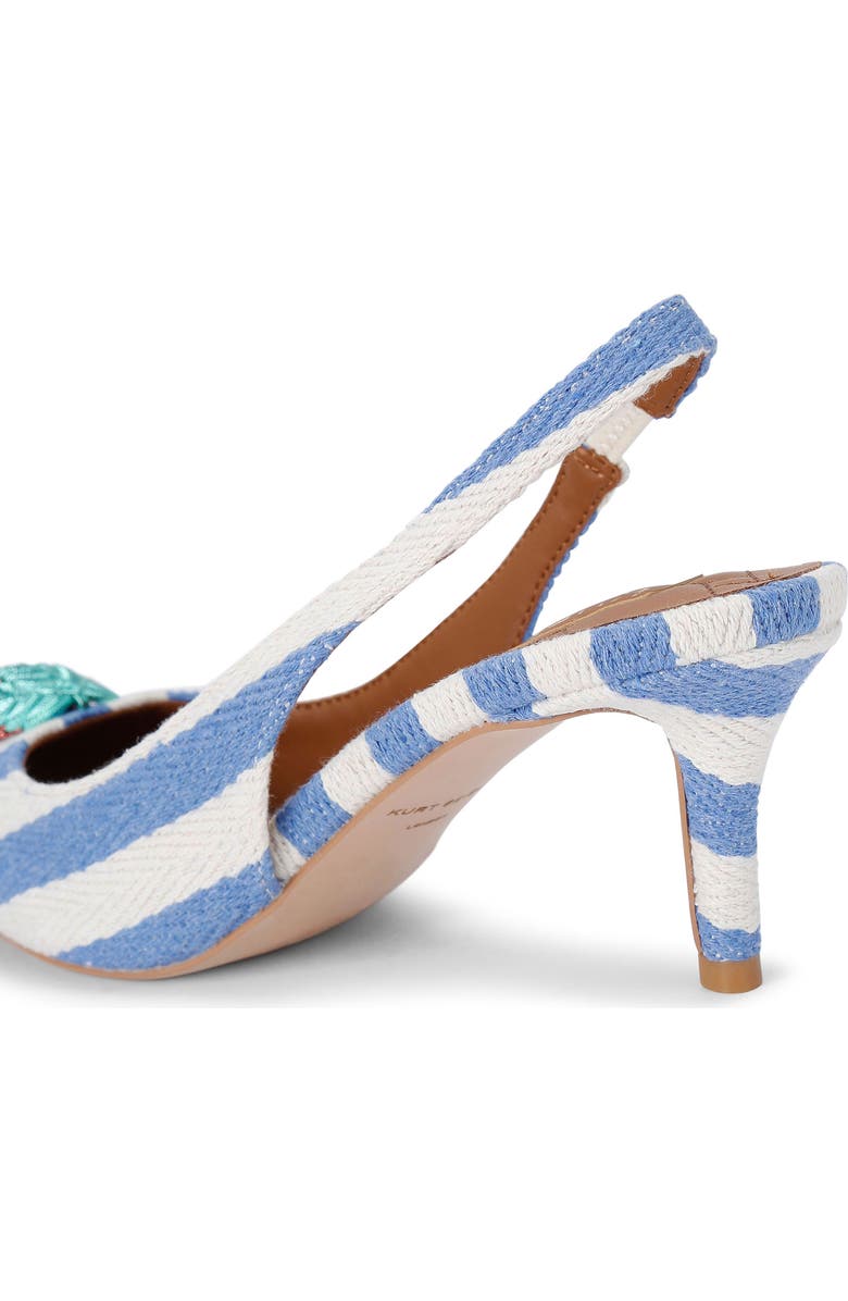 Kurt Geiger London Belgravia Slingback Pointed Toe Pump, Alternate, color,