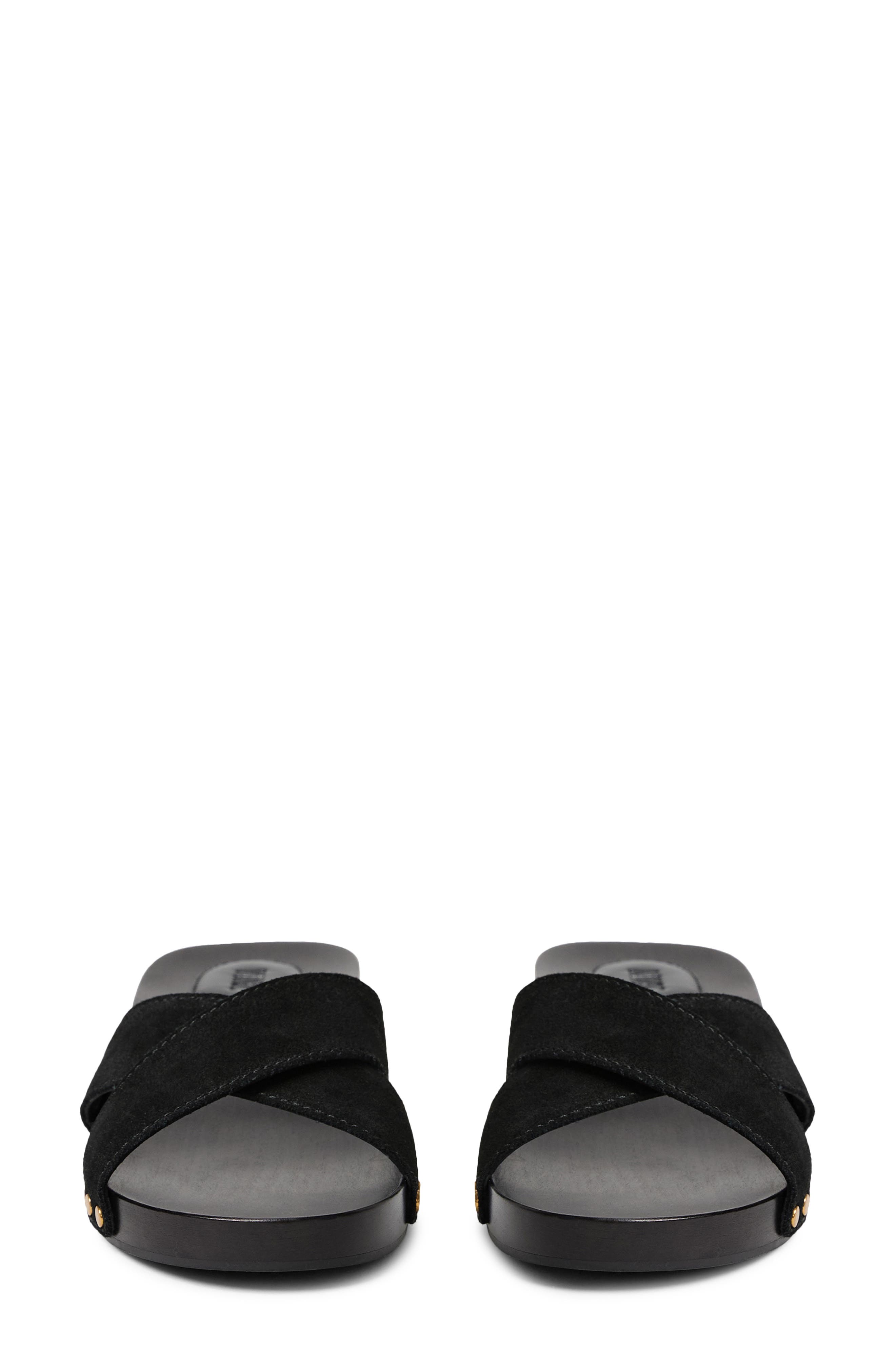 PAIGE Inez Slide Sandal, Alternate, color, Black