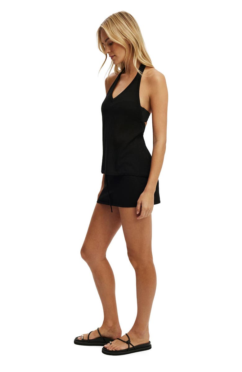 COTTON ON BODY Women's Isla Knit Halter Top, Alternate, color, Black