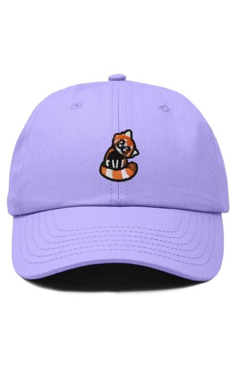 Red Panda Embroidered Dad Hat