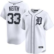 Nike Men's Nike Colt Keith White Detroit Tigers Home Limited Player Jersey