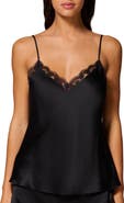 Simone Perele Love Me Lace Trim Silk Blend Camisole