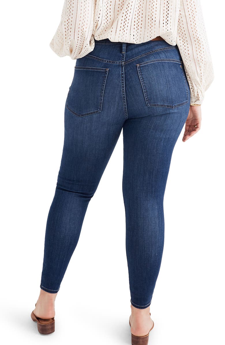 Madewell Curvy High Waist Skinny Jeans, Alternate, color,