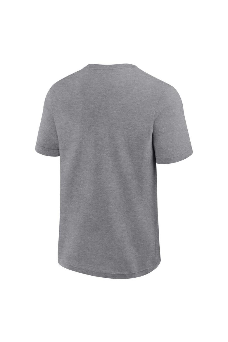 Men's Fanatics Heather Gray New York Jets Big & Tall Top Notch T-Shirt, Alternate, color, Heather Gray