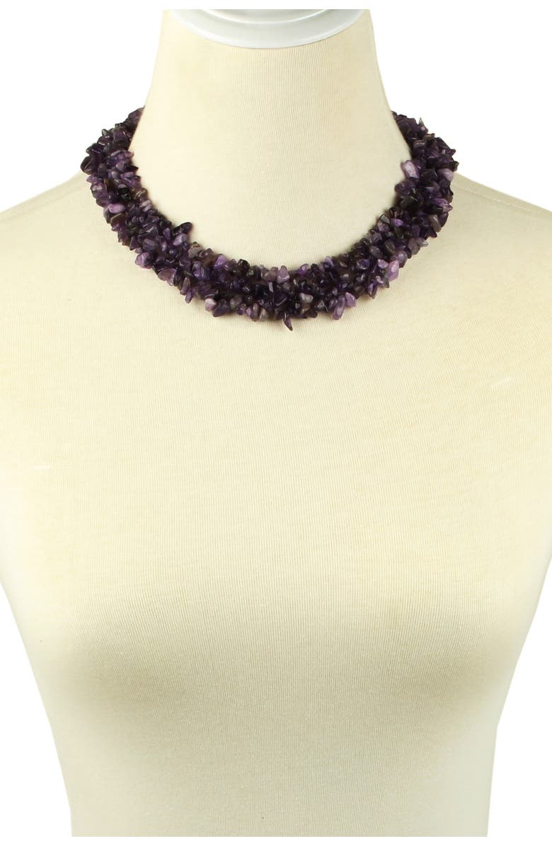 EYE CANDY LOS ANGELES Ivy Statement Necklace, Alternate, color,