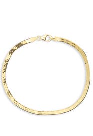 Bony Levy 14K Gold Herringbone Bracelet