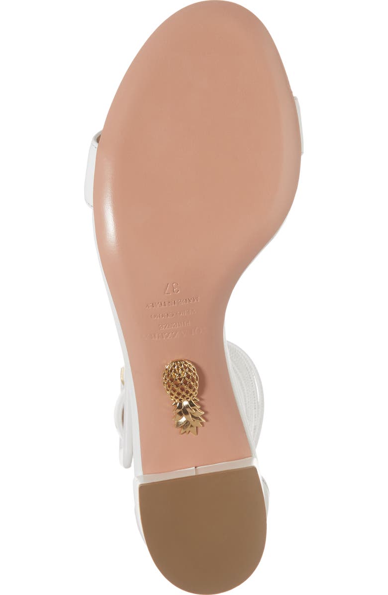 Aquazzura Casablanca Ankle Cuff Sandal, Alternate, color,