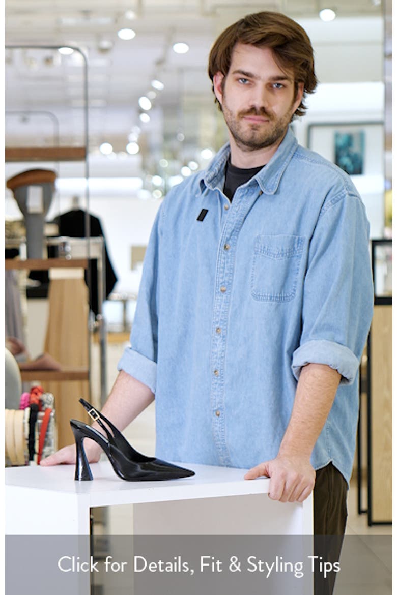 Blare Slingback Pointed Toe Pump video