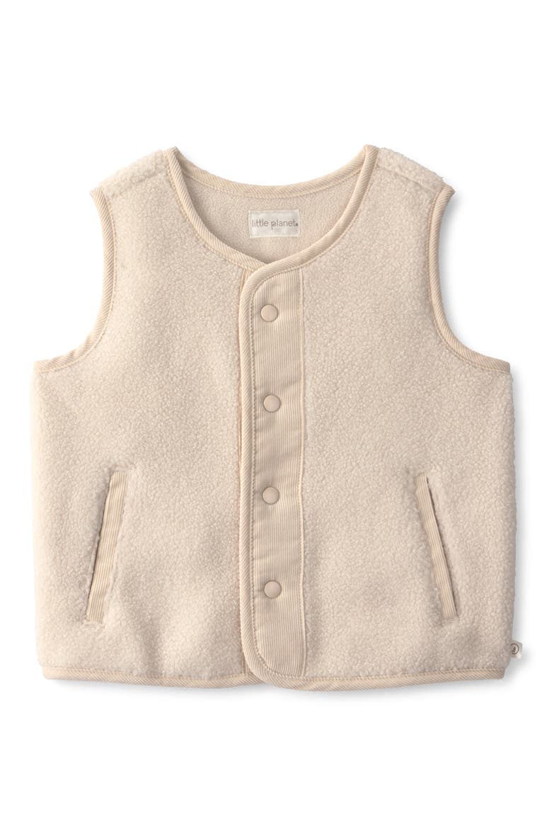 Kids' Fleece Vest, Main, color, LP TAN