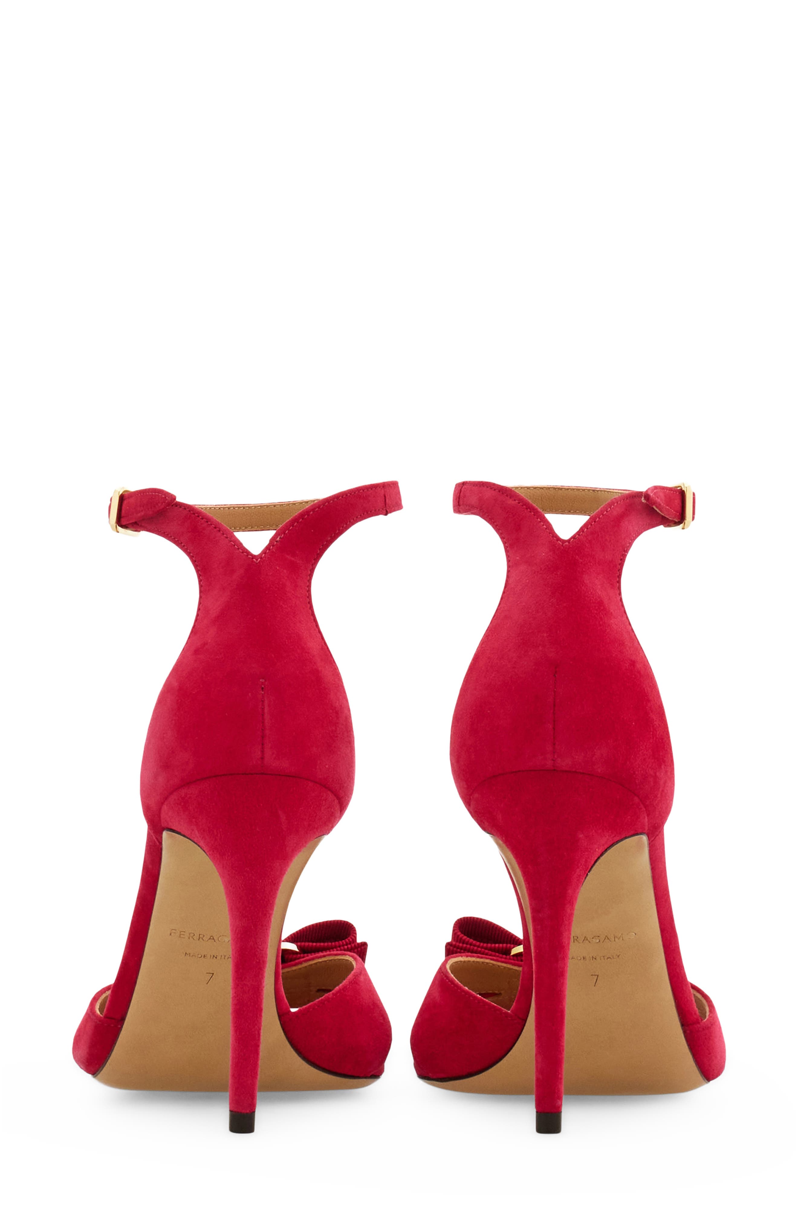 Roxy Vara Bow Ankle Strap Sandal, Alternate, color, NEW FUXIA BISCOTTO