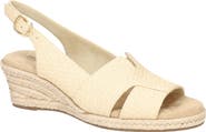 EASY STREET Resort Slingback Wedge Sandal