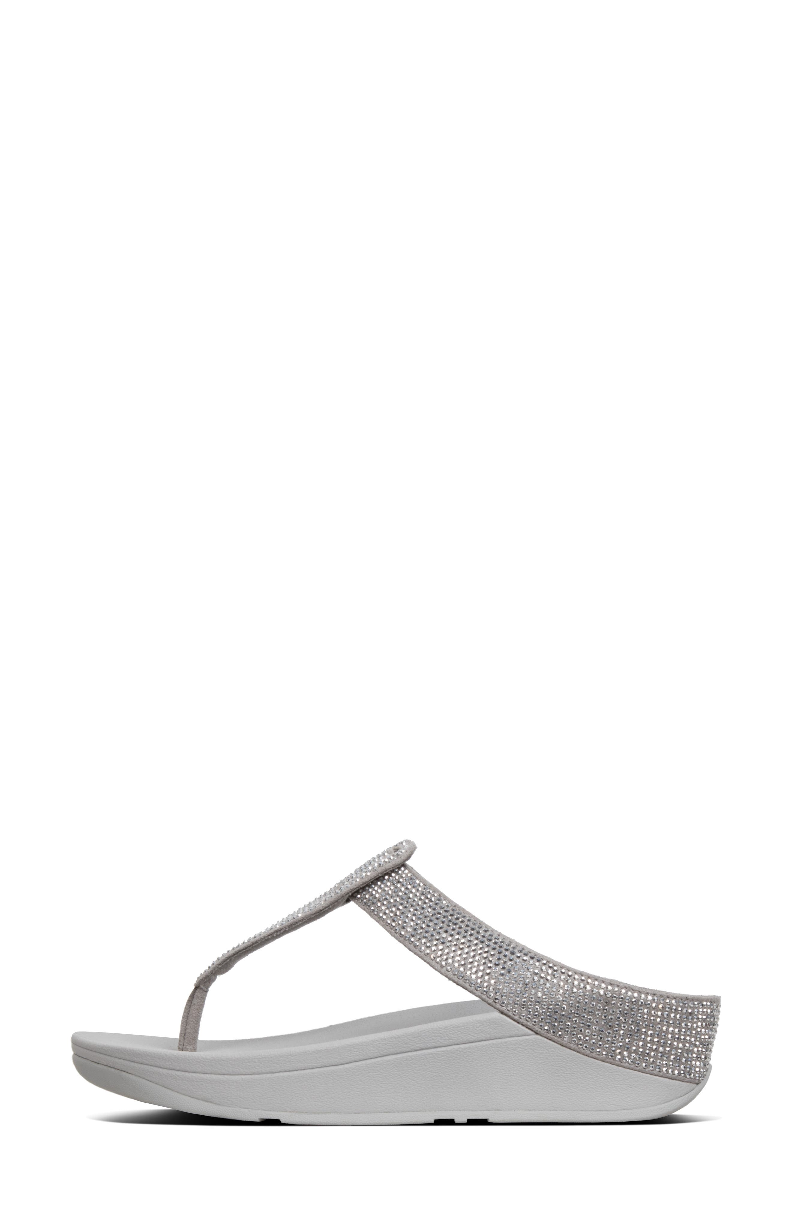 Isabelle Toe Post Wedge Sandal - image 4