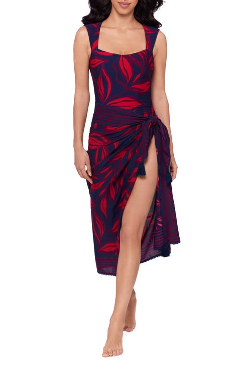 Rossobleu Cotton Cover-Up Pareo