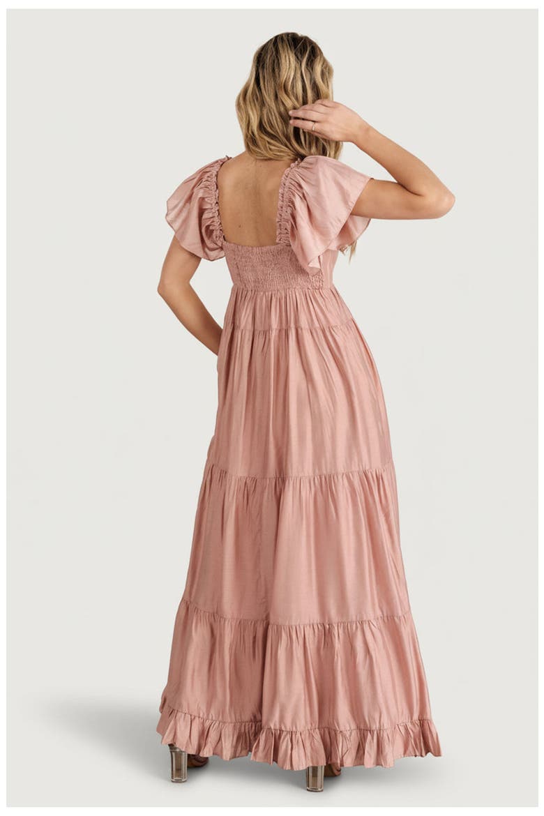 Agatha Maxi Dress, Alternate, color, Dusty Mauve