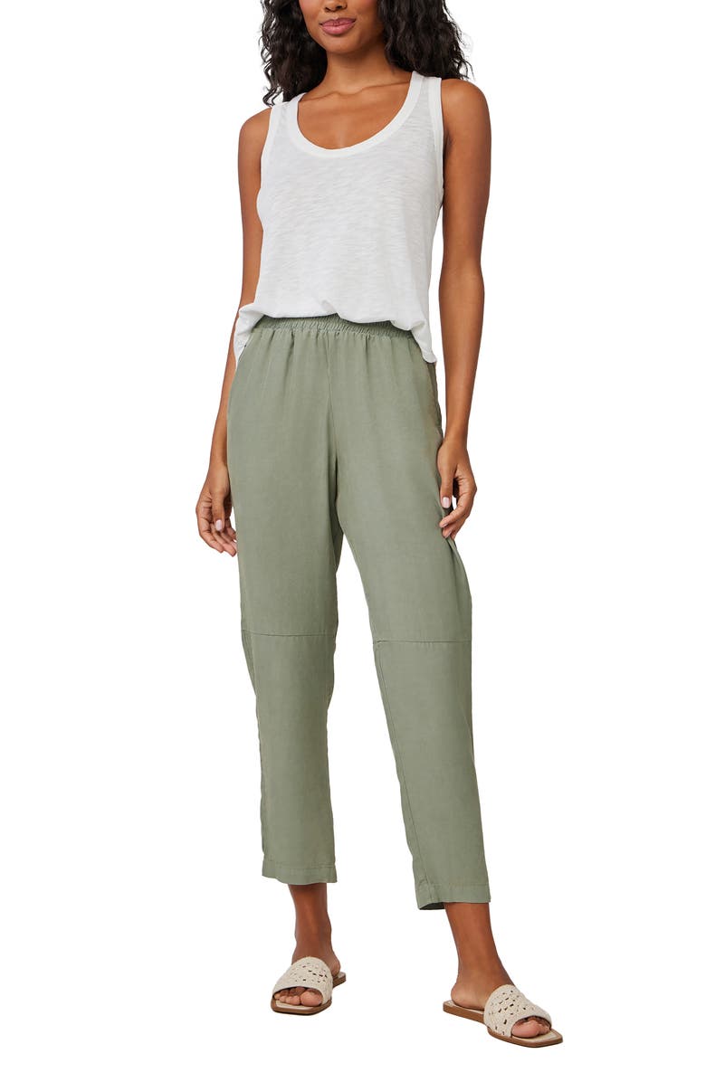 Bella Dahl Camille Drawstring Waist Ankle Pants, Alternate, color, 