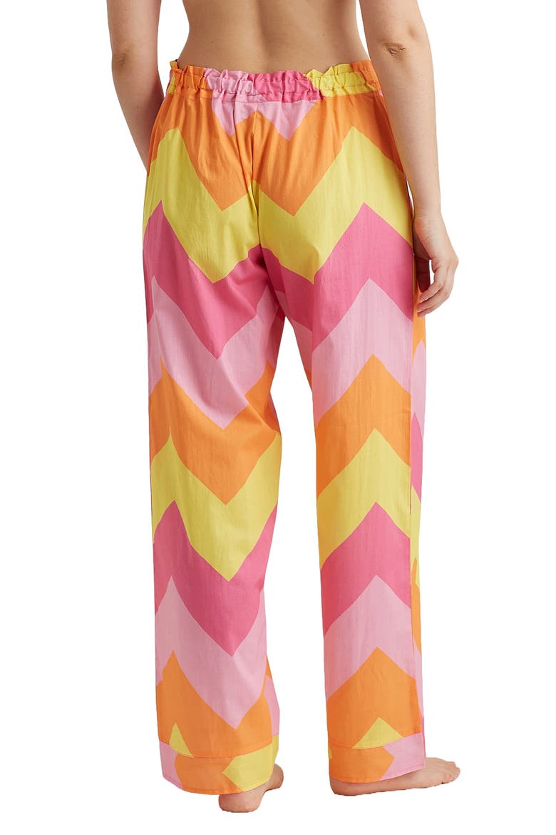 Ava Cotton Pajama Pants, Alternate, color, ROSE PINK
