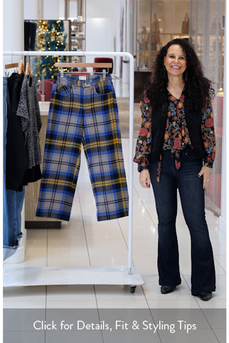 Cheers Plaid High Waist Pants video
