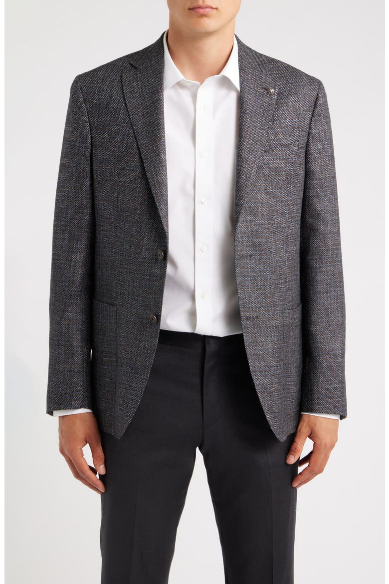Morton Textured Sport Coat, Main, color, BLUE
