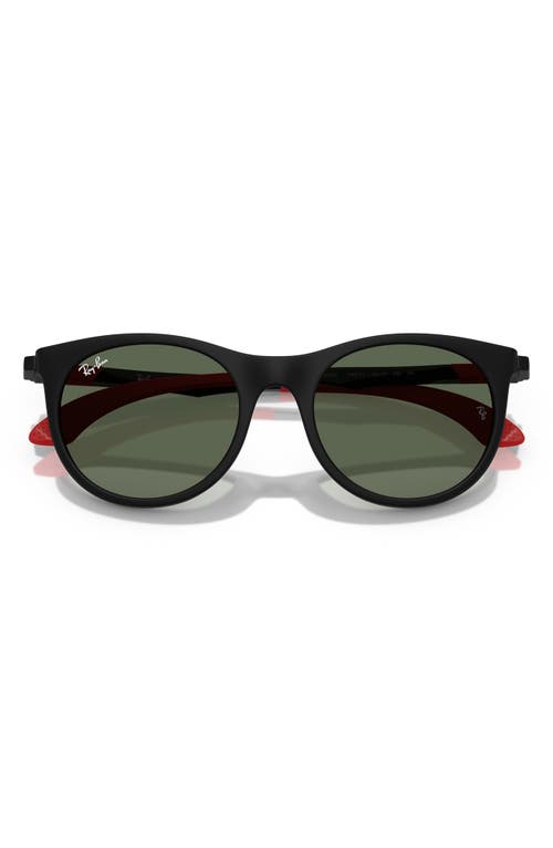 Ray Ban Ray-ban Kids' 47mm Small Phantos Sunglasses In Matte Black