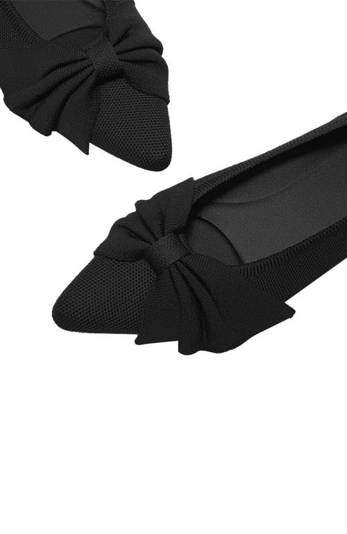 Vivaia Pointed-toe Bow Flats
