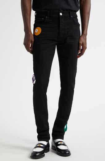 AMIRI Men's MX1 Bandana Ripped Patch Skinny Jeans | Nordstrom AMIRI Men's MX1 Bandana Ripped Patch Skinny Jeans | Nordstrom