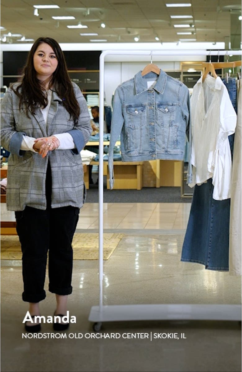 Crop Denim Jacket, sales video thumbnail