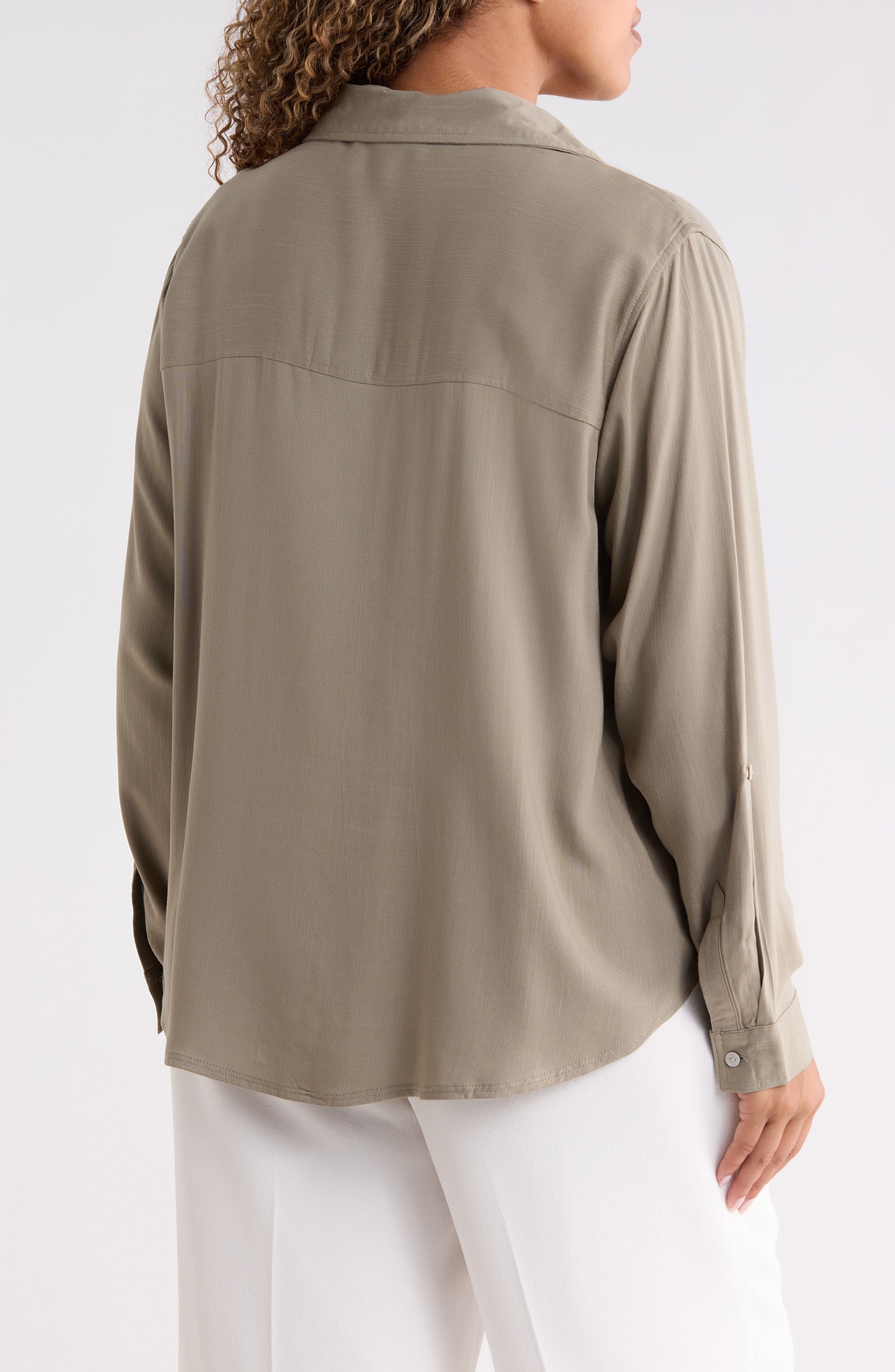 beachlunchlounge Felicity Button-Up Shirt (Women) | Nordstrom